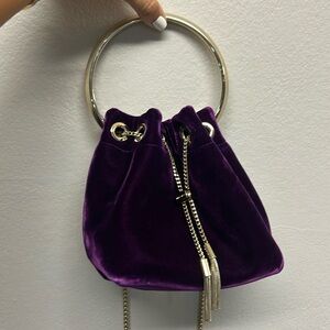 Jimmy Choo Bon Bon Purple Velvet